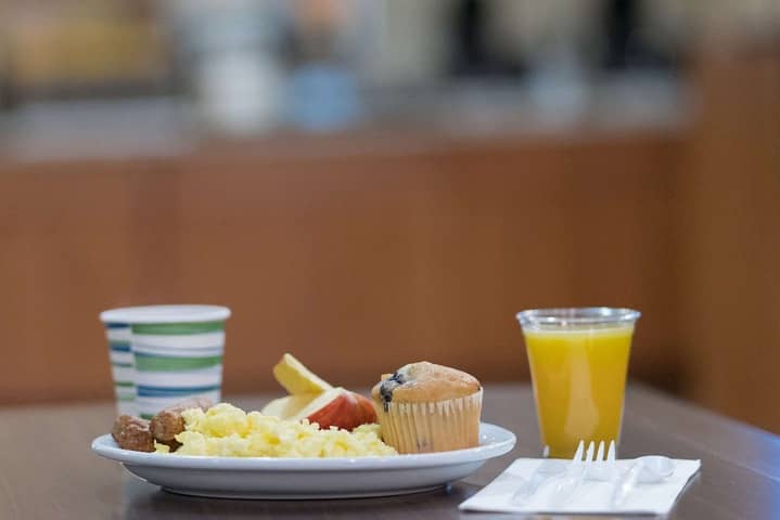 Breakfast area